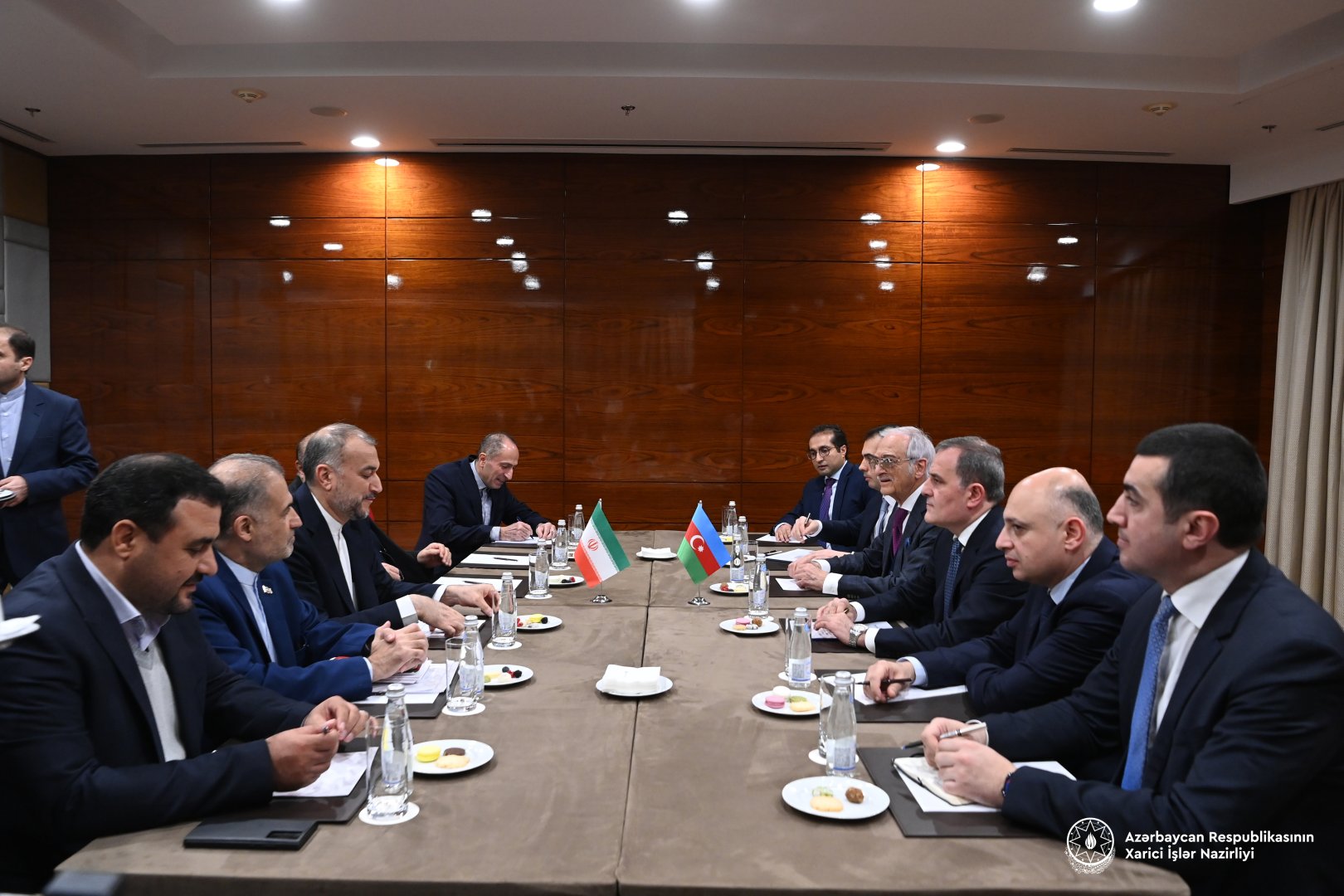 В Москве прошла встреча министров иностранных дел Азербайджана и Ирана (ФОТО)