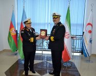 В Баку состоялась встреча командующих ВМС Азербайджана и Ирана (ФОТО)