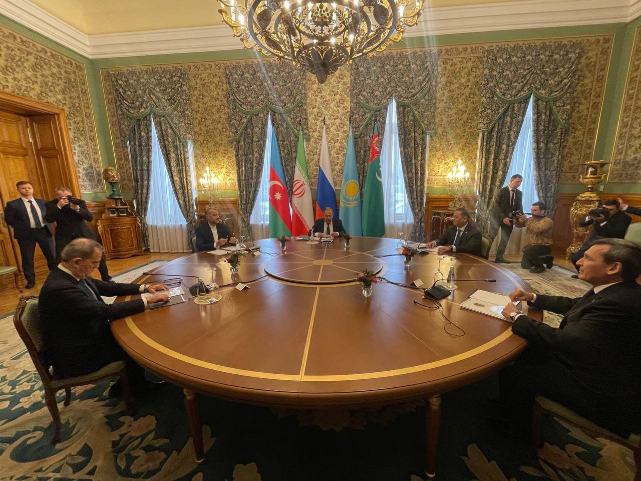 Meeting of foreign ministers of Caspian states taking place in Moscow
