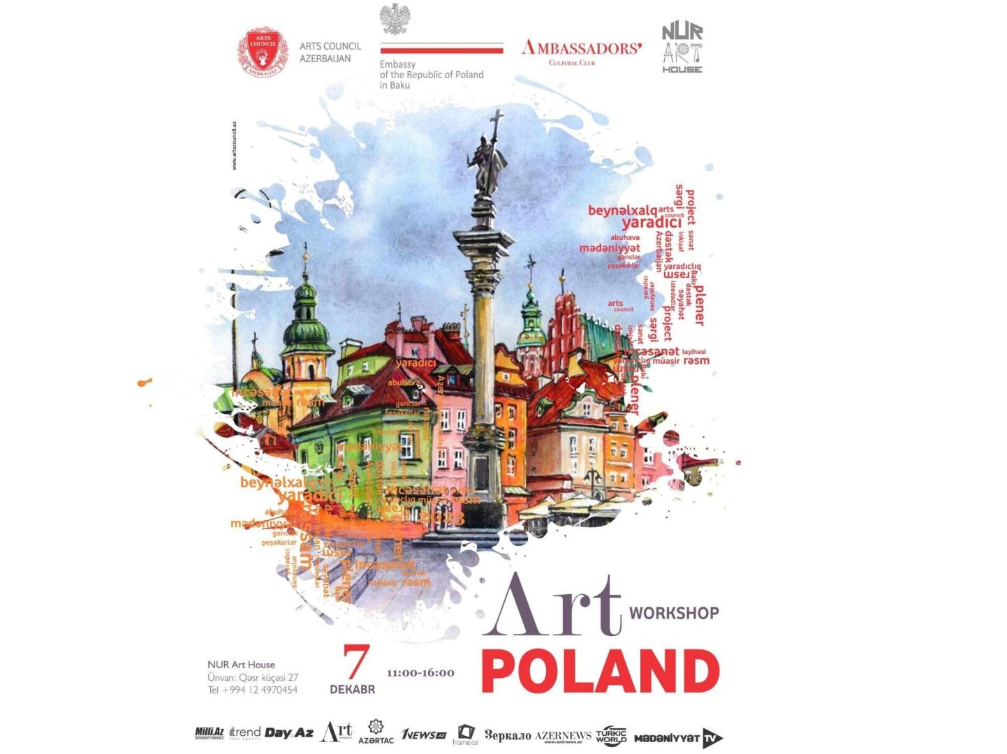 В Баку пройдет воркшоп на тему "Польша глазами азербайджанских художников"
