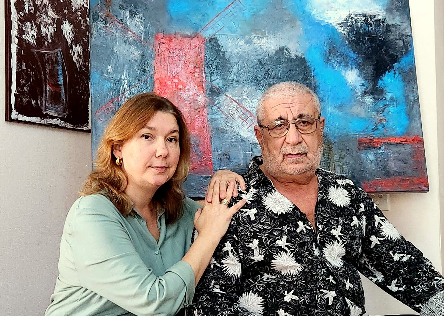 Дисциплина, кураж и хулиганство -  интервью с художниками Рафаилом и Дианой Алиевыми (ФОТО)