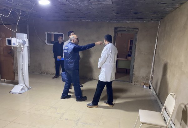 В центральной больнице Гаджигабула прекращена работа рентген-кабинета (ФОТО)