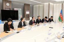 SOCAR-ın prezidenti “China Energy International Group Co. Ltd” şirkətinin prezidenti ilə görüşüb (FOTO)