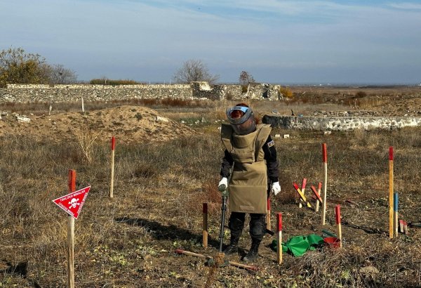 Названо количество обезвреженных  за неделю мин на освобожденных землях Азербайджана