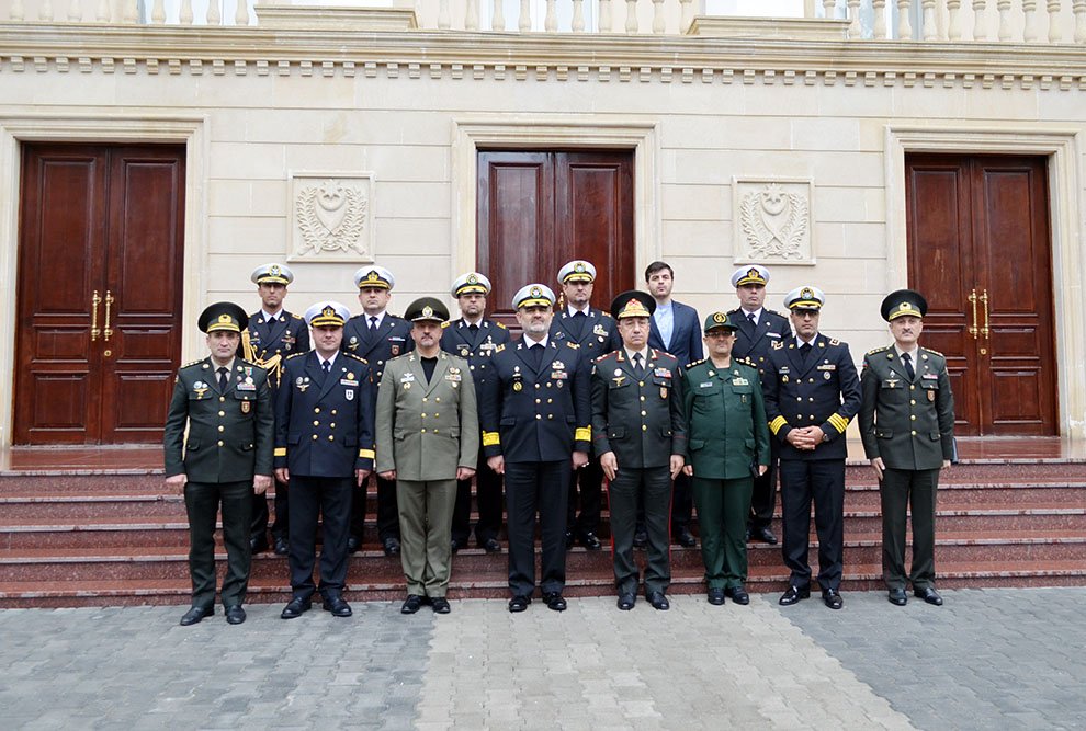 Делегация ВМС Ирана посетила Военный институт имени Гейдара Алиева и Н-скую воинскую часть (ФОТО)