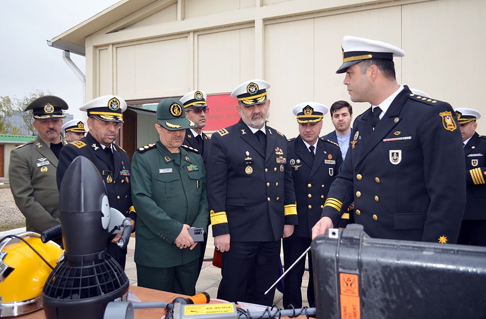 Iranian Navy delegation visits Military Institute named after Heydar Aliyev (PHOTO)