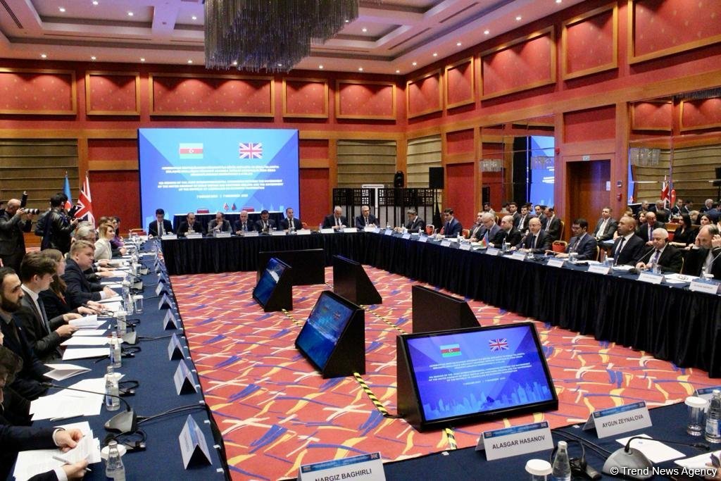 Baku hosts VI meeting of Azerbaijan-UK joint commission on economic co-op (PHOTO)