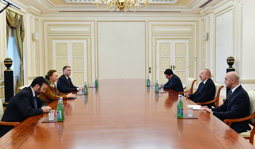 Президент Ильхам Алиев принял генерального секретаря Совета Европы (ФОТО)