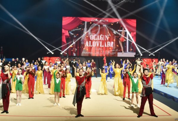 Show on occasion of 10th anniversary of Ojag Sports Club presented at National Gymnastics Arena (PHOTO)