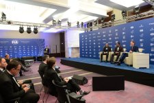 В Баку состоялась пресс-конференция в рамках церемонии награждения FIA (ФОТО)