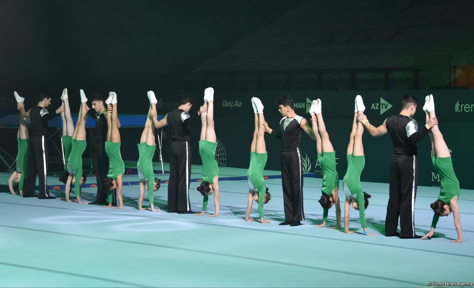 Milli Gimnastika Arenasında “Ocaq Sport” klubunun 10 illik yubileyi münasibətilə möhtəşəm şou keçirilib (FOTO)