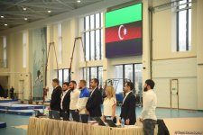 Bakıda batut və tamblinq üzrə Azərbaycan çempionatının yarışları keçirilir (FOTO)