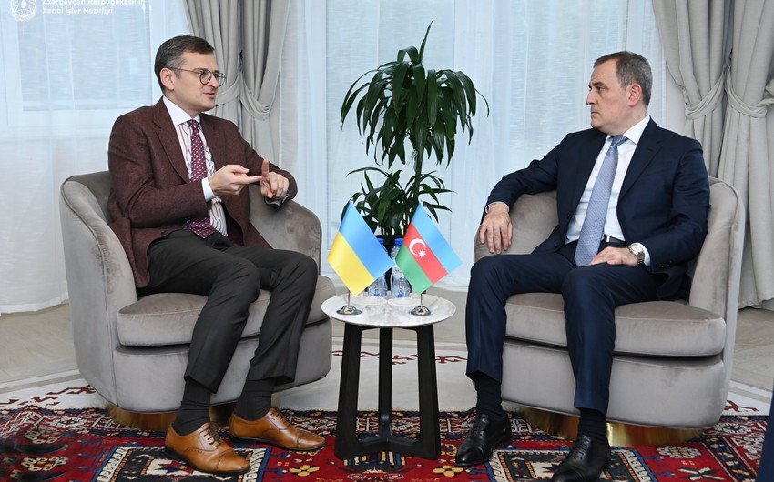 Azerbaijani, Ukrainian FMs discuss bilateral agenda