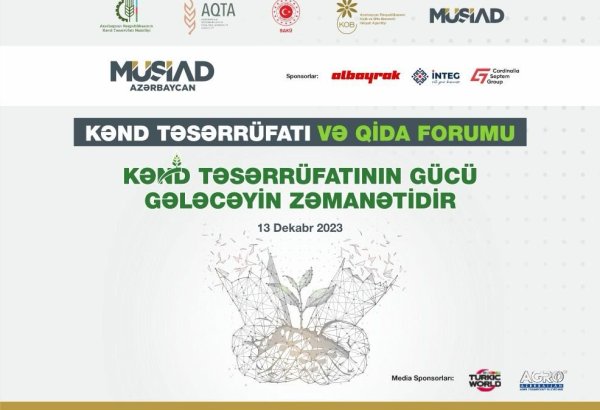 'Turkic World' media platform chosen as official media partner of Food & Agriculture Forum