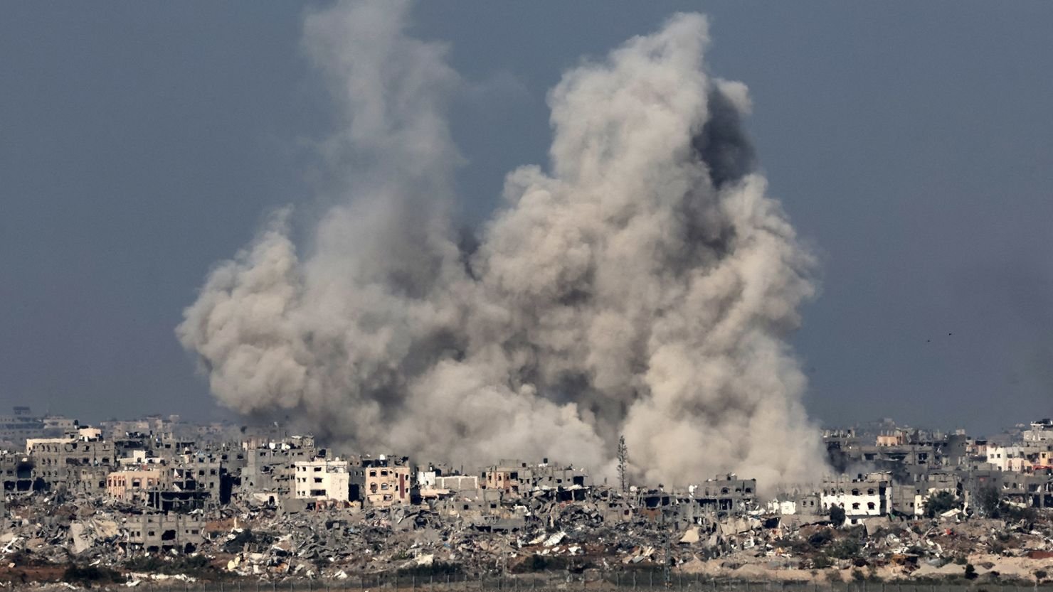 More than 60 people were killed in airstrikes on a refugee camp in Gaza