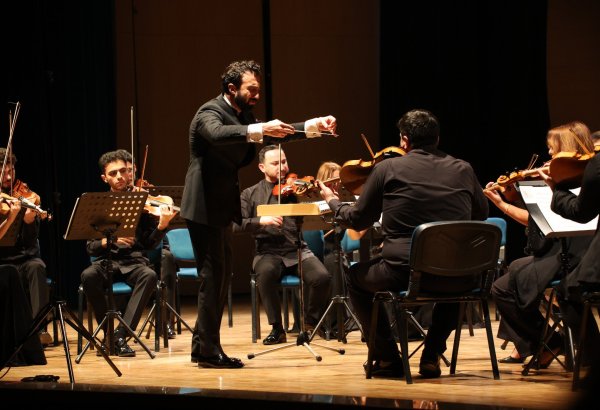 Две страны, два оркестра - Kremerata Baltika и Baku Chamber Orchestra. Грандиозный концерт в Анкаре (ФОТО)