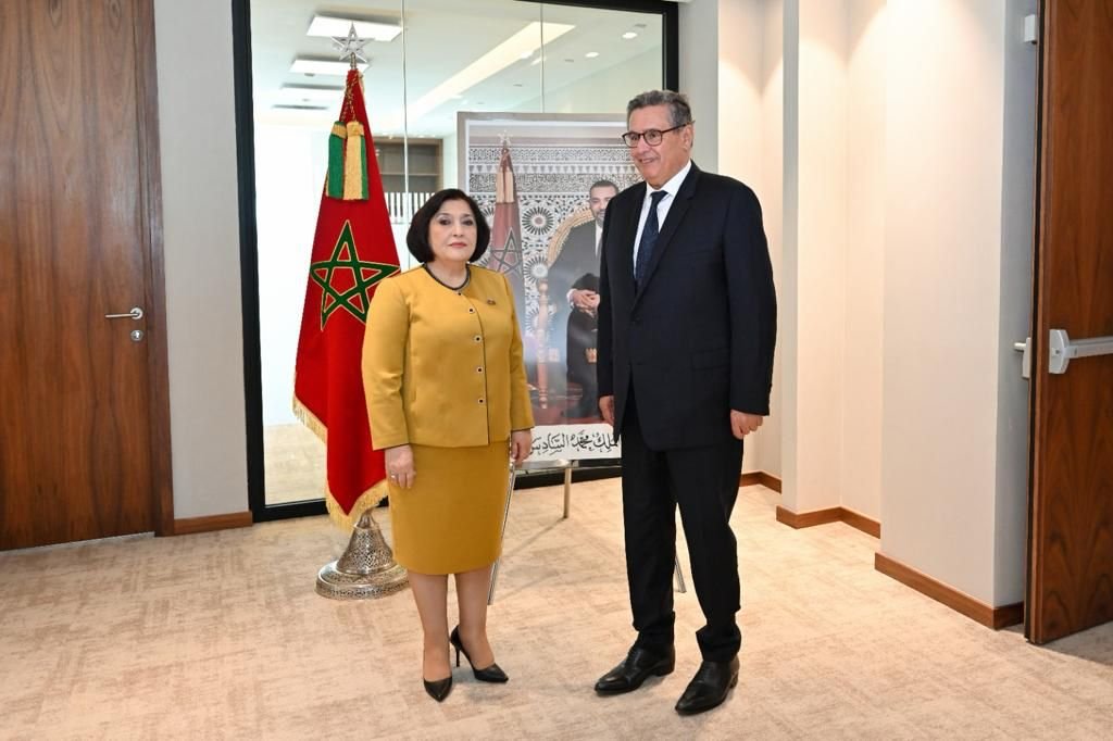 Сахиба Гафарова провела обмен мнениями с премьер-министром Марокко (ФОТО)
