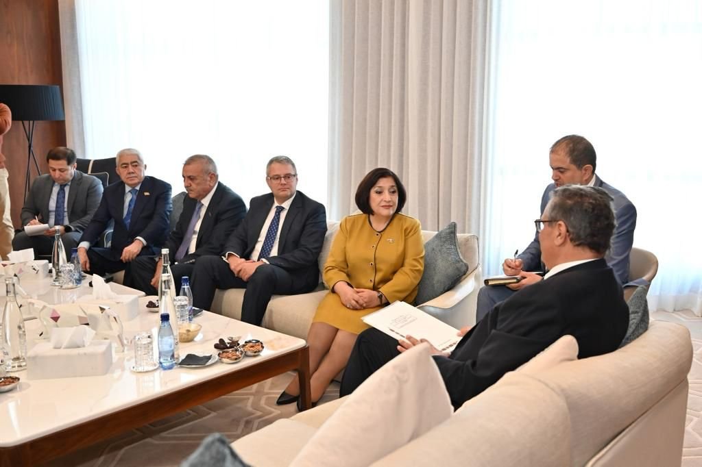 Azerbaijani parliamentary speaker and Moroccan prime minister exchange views (PHOTO)