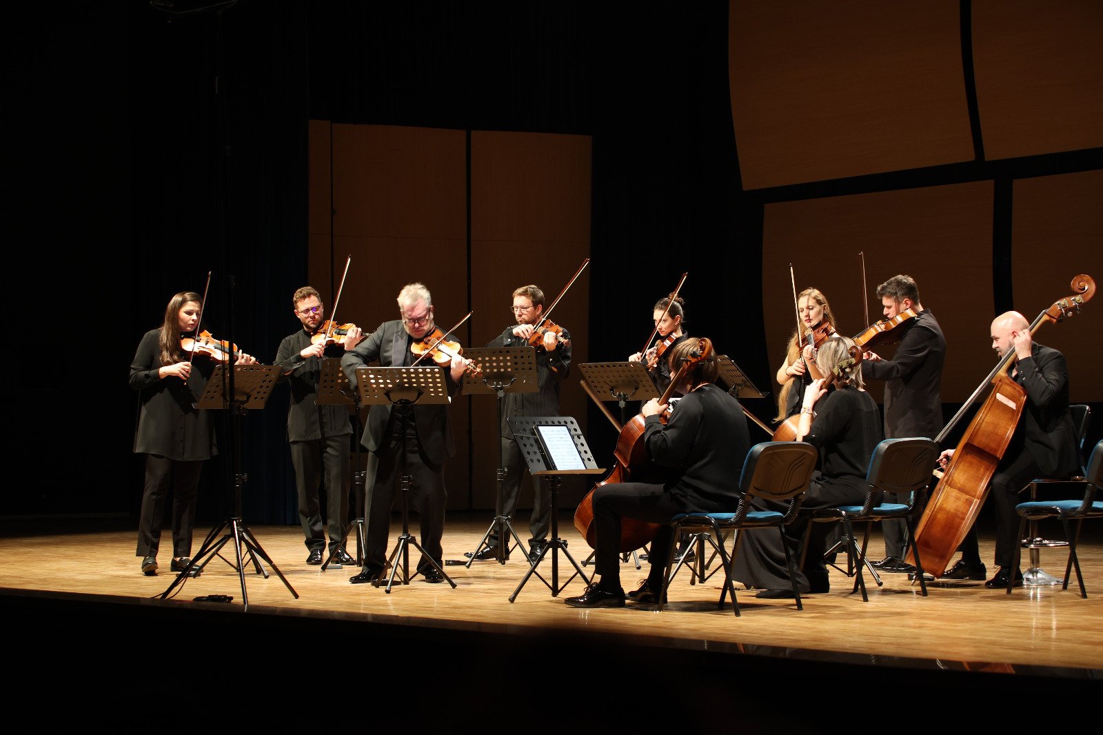 Две страны, два оркестра - Kremerata Baltika и Baku Chamber Orchestra. Грандиозный концерт в Анкаре (ФОТО)