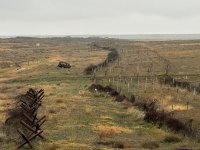 Anti-tank cut, metal spikes, razor wire, mine areas - View of Azerbaijan's Aghdara (PHOTO)