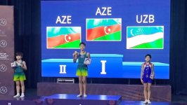 Azərbaycan gimnastları beynəlxalq turnirdə növbəti medalları qazanıblar (FOTO)