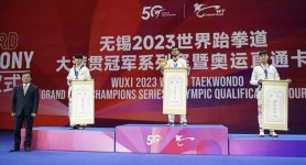 Azerbaijani taekwondo fighter wins Paris 2024 license (PHOTO)