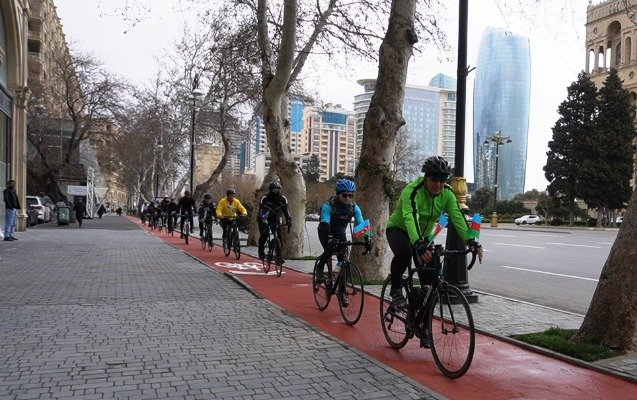 В Баку будет проложена велосипедная дорожка длиной 7 километров