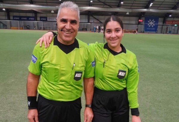 Отец и дочь – азербайджанцы вписали свое имя в историю футбола в Исландии (ФОТО)