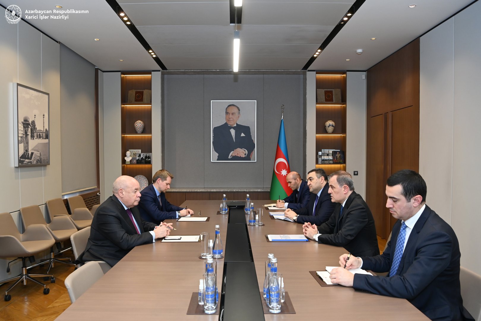 Глава МИД Азербайджана обсудил региональную ситуацию со спецпредставителем Президента России (ФОТО)