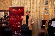 От города Шуша в Италию -  Азербайджанский международный фестиваль вокалистов (ВИДЕО, ФОТО)