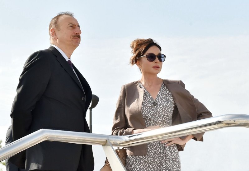 President Ilham Aliyev,  First Lady Mehriban Aliyeva attend inauguration of Mamayi Mosque in Shusha