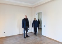 Президент Ильхам Алиев ознакомился с ходом строительных работ в первом жилом комплексе из 23 зданий в Шуше (ВИДЕО/ФОТО)
