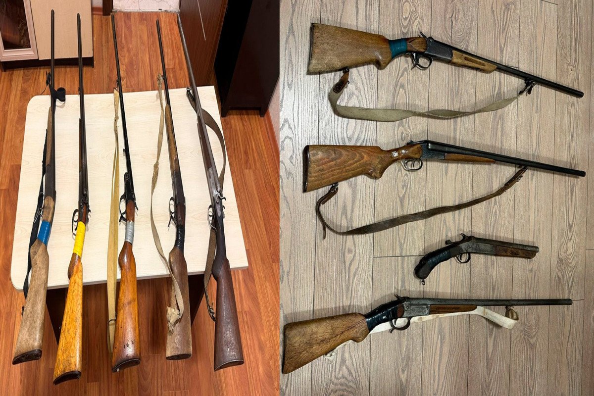 Abşeronda 4 silah, 7 kq narkotik aşkarlandı