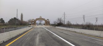В Хачмазе сдан в эксплуатацию новый мост (ФОТО)