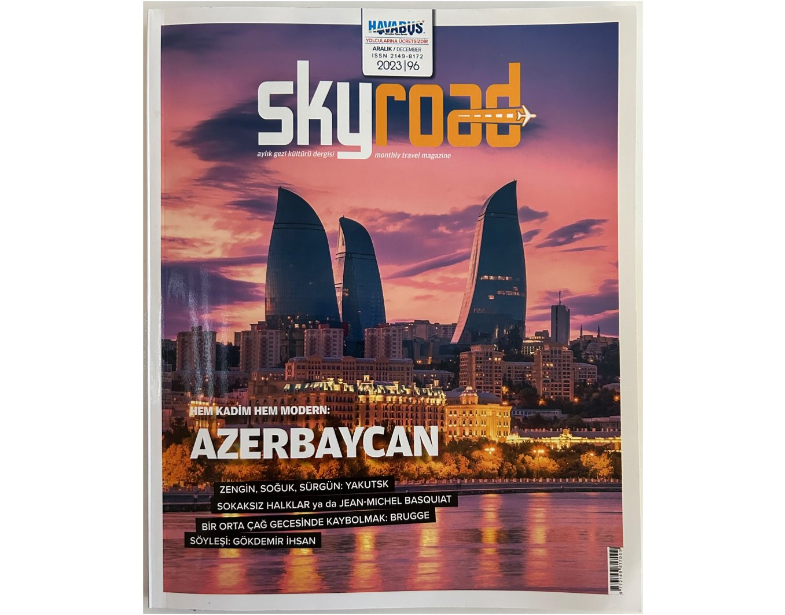 Последний в этом году выпуск турецкого журнала SkyRoad посвящен Азербайджану (ФОТО)