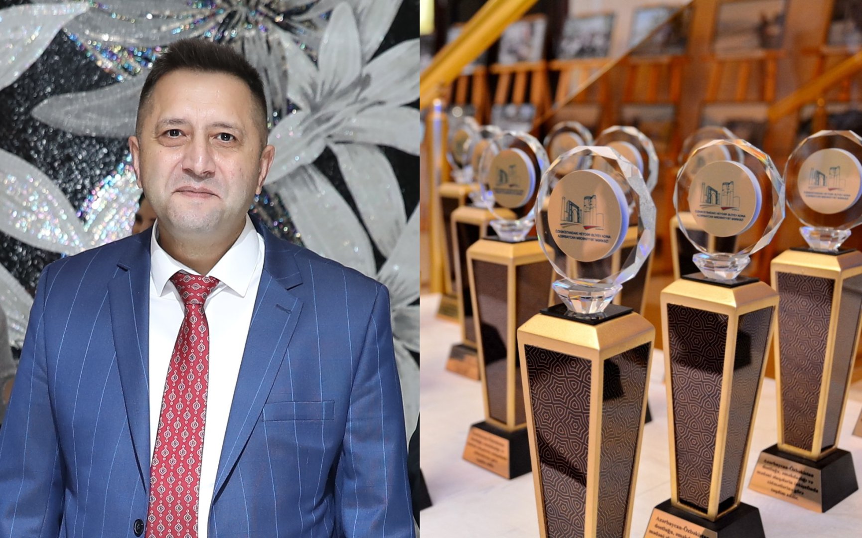 Корреспондент Trend Вугар Иманов удостоен награды Азербайджанского культурного центра имени Гейдара Алиева в Узбекистане  (ФОТО)