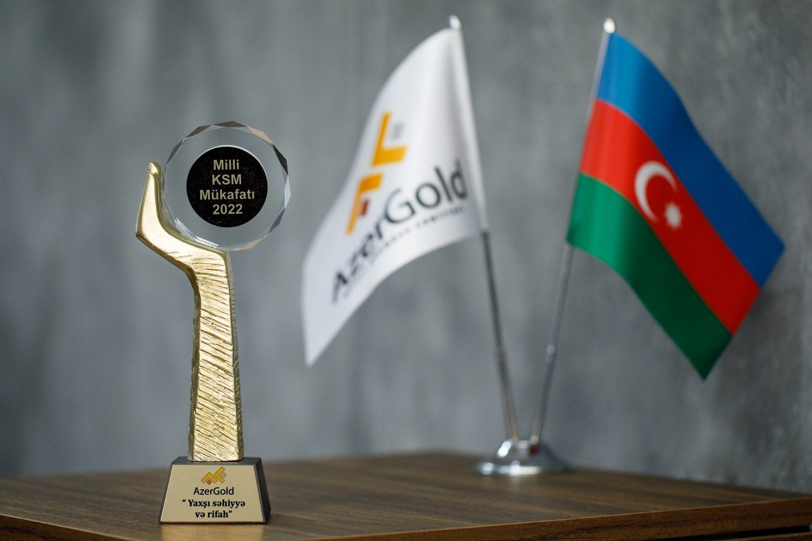 ЗАО «AzerGold» в очередной раз удостоено Национальной премии в области КСО