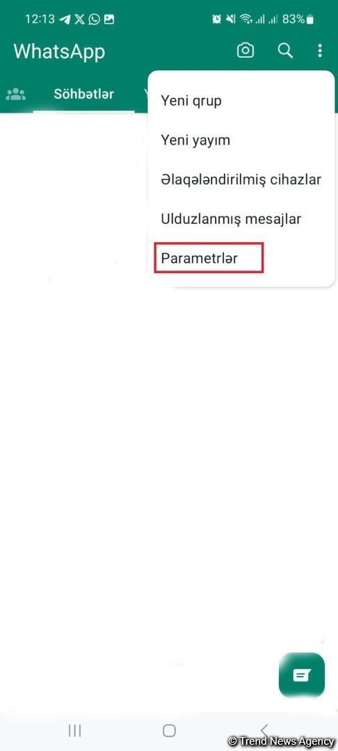 "WhatsApp"da e-poçt doğrulama funksiyasını necə əlavə etmək olar? (FOTO)