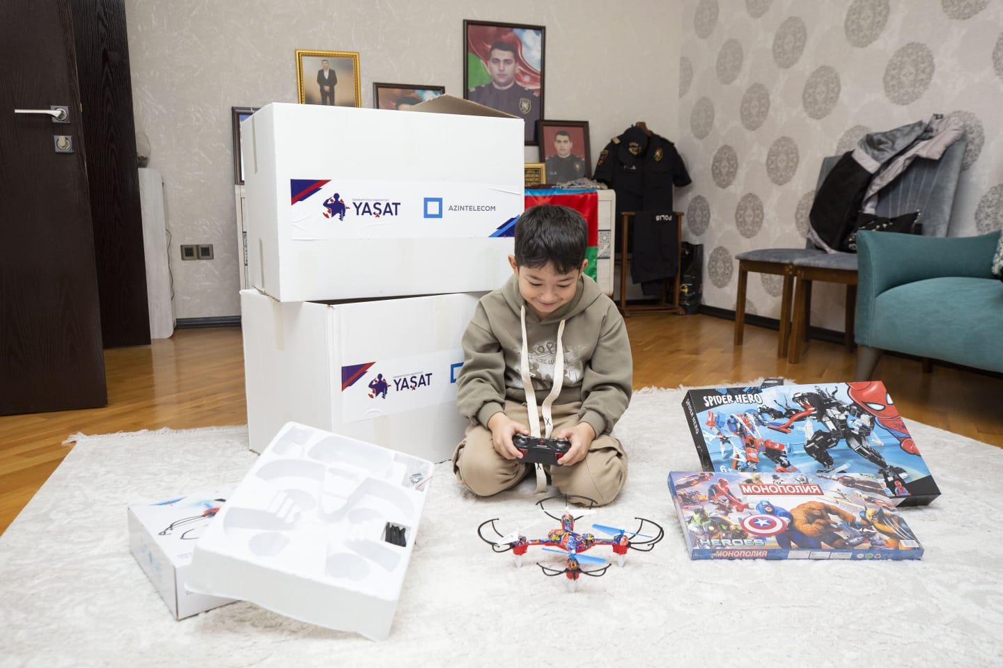 При совместной организации Фонда "YAŞAT" и "AzInTelecom" реализован очередной проект для детей шехидов (ФОТО)
