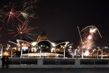 Баку встречает Новый год грандиозным фейерверком Победы (ФОТО)