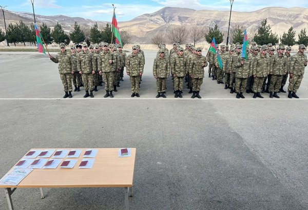 В Азербайджанской армии проводятся мероприятия по увольнению в запас военнослужащих, завершивших срок службы (ФОТО)