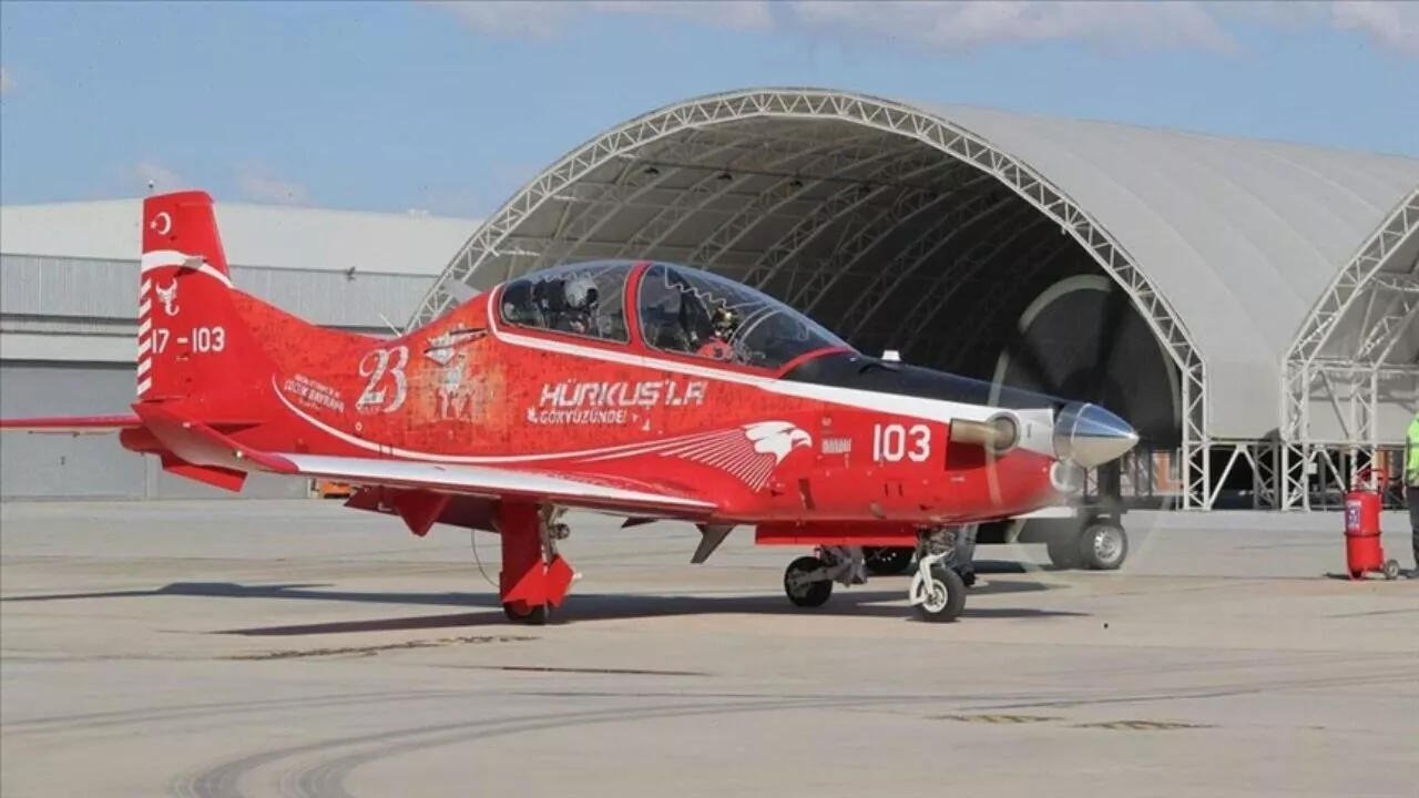 Türkiye presents HURKUS-2 attack aircraft