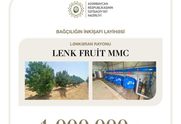 Azerbaijani fund provides concessional loans to boost local production