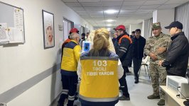 В связи с пожаром в Перинатальном центре в Баку эвакуировано около 50 пациентов - TƏBİB (Обновлено) (ФОТО)