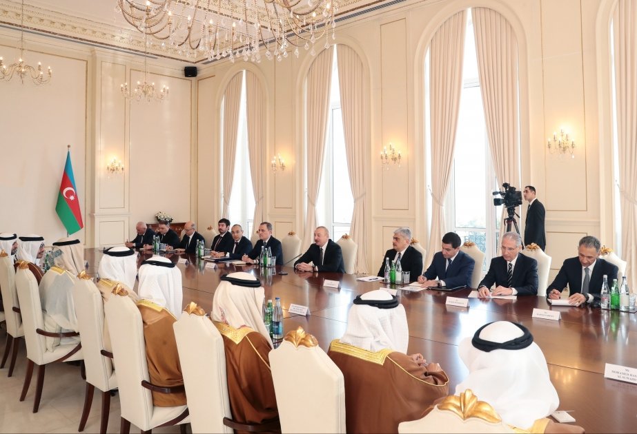 Президент Ильхам Алиев: Визит Президента Объединенных Арабских Эмиратов укрепит стратегическое партнерство между двумя странами