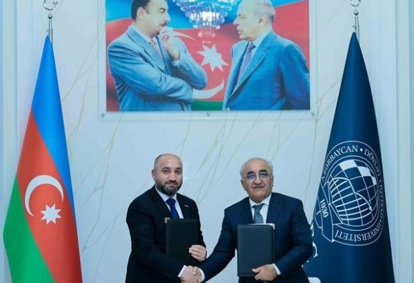 MÜSİAD Azərbaycan ilə UNEC arasında Əməkdaşlıq Memorandumu imzalanıb (FOTO)