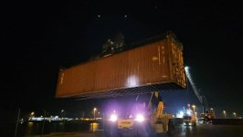Из Сианя в Алят оперативно доставлена партия контейнеров (ФОТО)