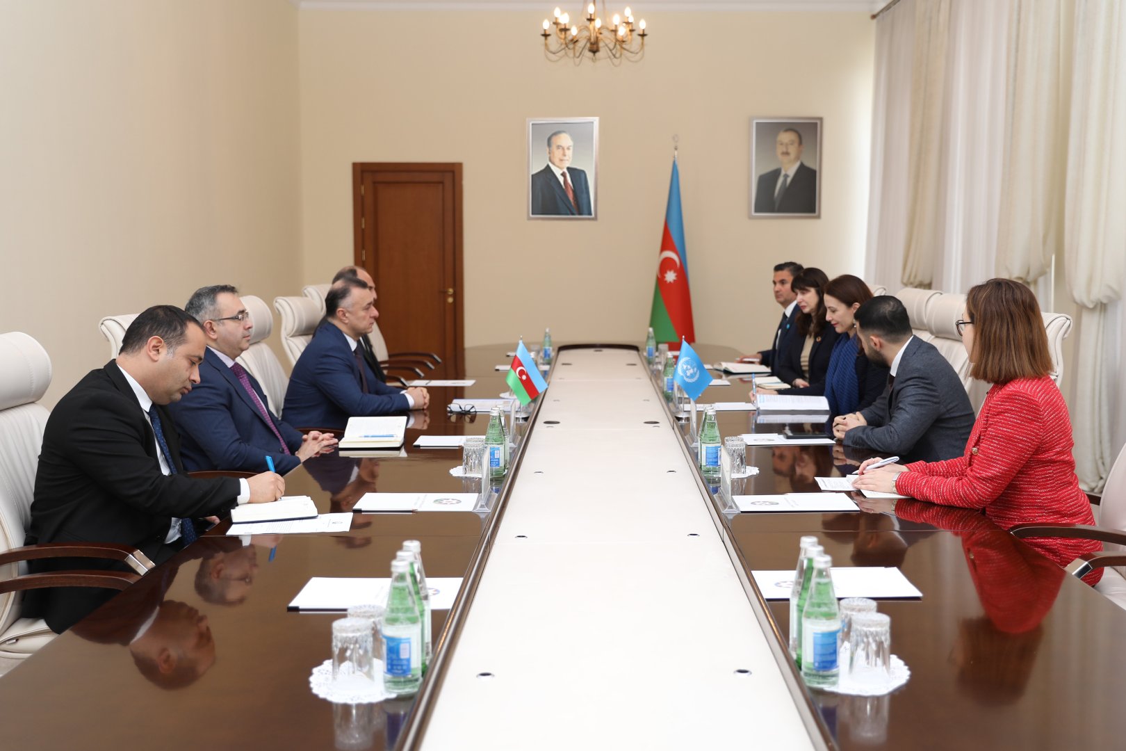 В минздраве Азербайджана прошла встреча с региональным директором ЮНИСЕФ (ФОТО)