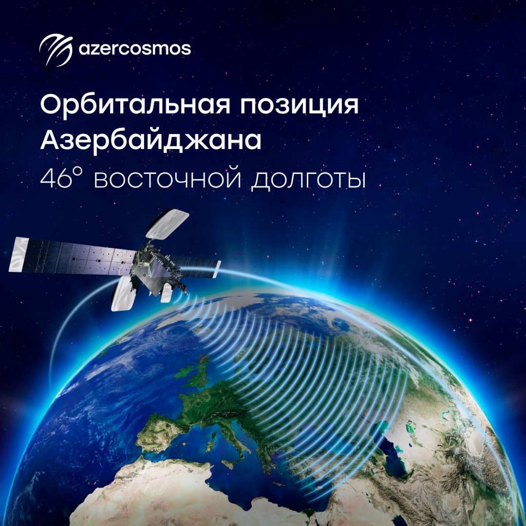 У Азербайджана уже есть собственная орбитальная позиция в космосе