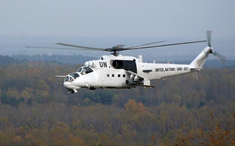 Четверо украинцев попали в плен при нападении на вертолет ООН в Сомали